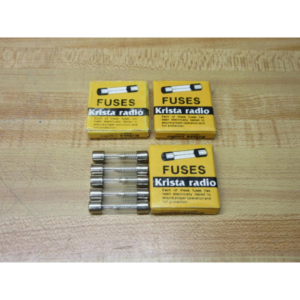 Krista Radio 7A-125V Fuse 7A125V Spring Element (Pack of 15)