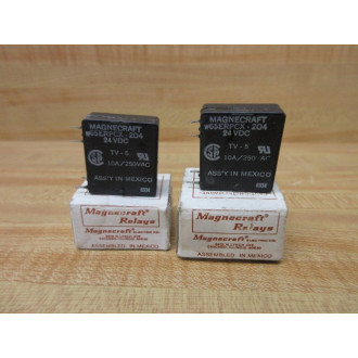 Magnecraft W65ERPCX-204 Relay 65ERPCX-204 (Pack of 2)