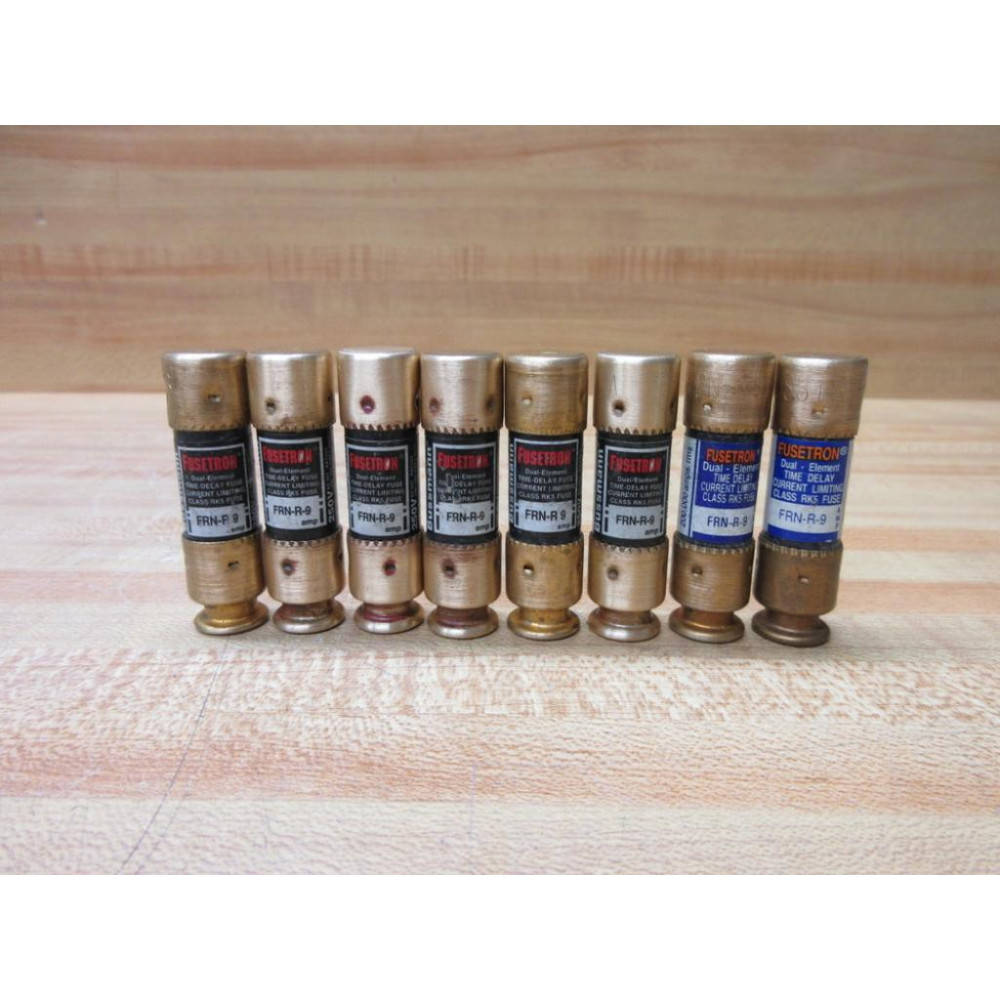 Buss FRN-R-9 Bussmann Fuse Cross Ref 6C205 (Pack of 8) - New No Box