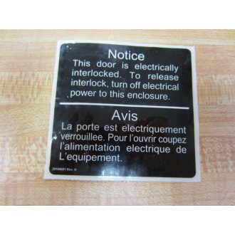 Hoffman A-EK115NDH Electric Interlock AEK115NDH