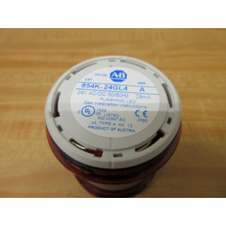 Allen Bradley 854K-24GL4 Stack Light 854K24GL4