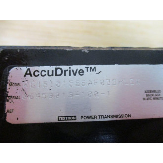 AccuDrive RG151015SSAF03DHLDK Right Angle Gear Box - Used