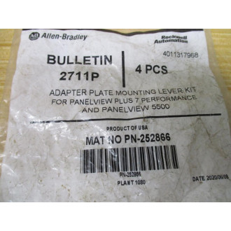 Allen Bradley 252866 Adapter Plate Lever Kit 2711P