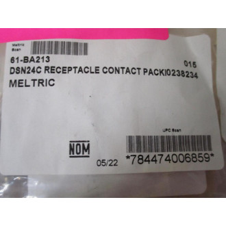 Meltric 61-BA213 Receptacle Contact Pack