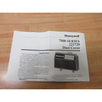 Honeywell 221729A Dust Cover