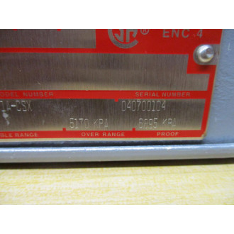 SOR 4NN-H4-P1-B1A-CSX Pressure Switch 4NNH4P1B1ACSX - New No Box