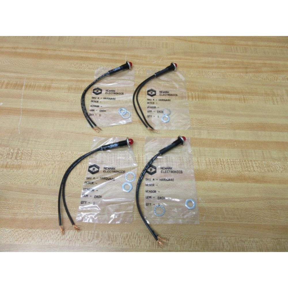 Leecraft 75R2211 Indicator Light (Pack of 4) - New No Box