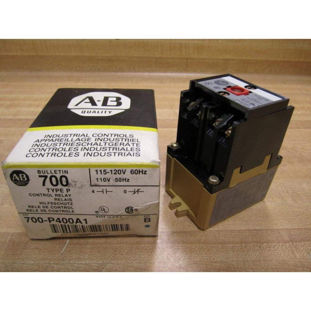 Allen Bradley 700-P400A1 Starter Relay 700P400A1 Series C