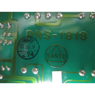 Sanyo PRS-1818 PC Board PRS1818 - Used