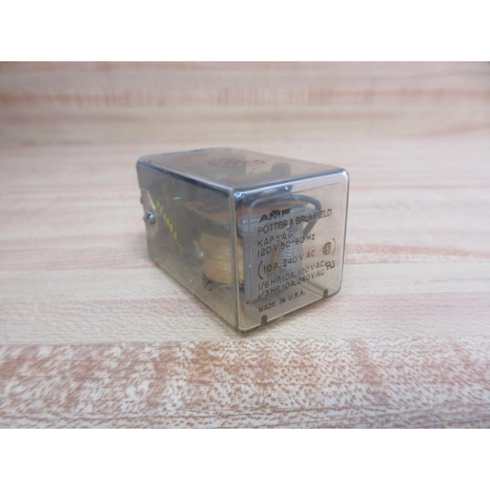 AMF Potter & Brumfield KAP5AG-120V AC Relay KAP5AG120VAC - New No Box