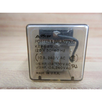 AMF Potter & Brumfield KAP5AG-120V AC Relay KAP5AG120VAC - New No Box