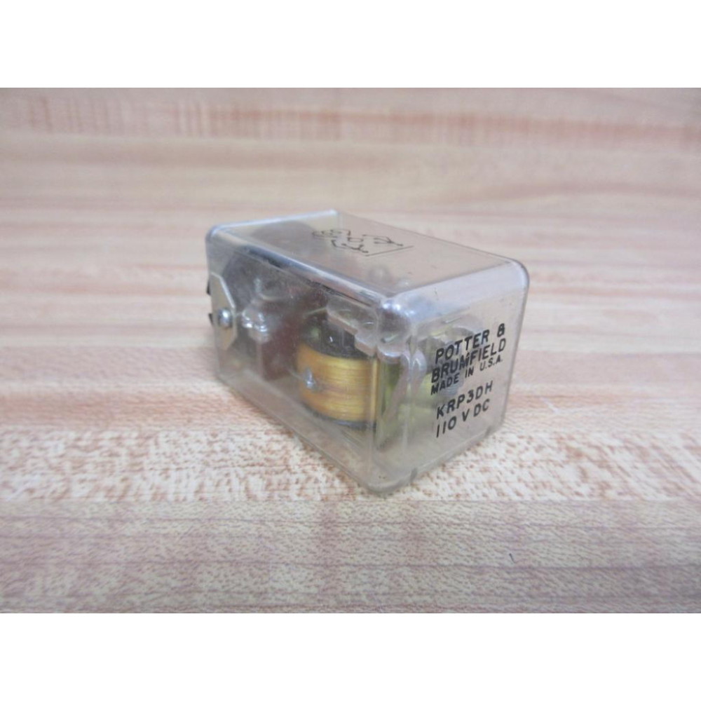 Potter & Brumfield KRP-3DH-110 Relay KRP3DH110 - Used