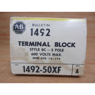 Allen Bradley 1492-50XF Terminal Block 149250XF