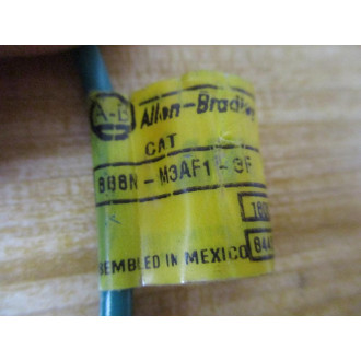 Allen Bradley 888N-M3AF1-3F Mini-Change Receptacle 888NM3AF13F Ser. B (Pack of 2) - Used