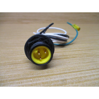 Allen Bradley 888N-M3AF1-3F Mini-Change Receptacle 888NM3AF13F Ser. B (Pack of 2) - Used