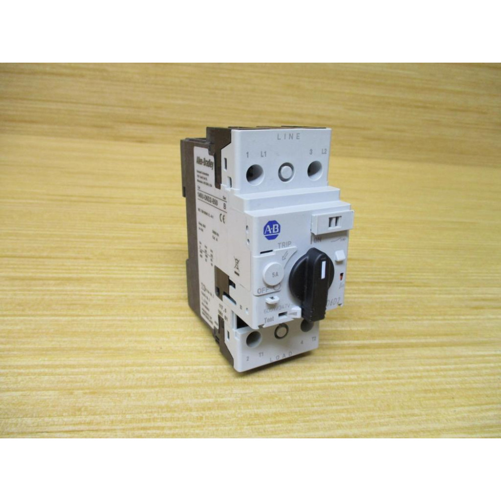 Allen Bradley 140U-D6D2-B50 Circuit Breaker  5 AMP Ser.B - Used