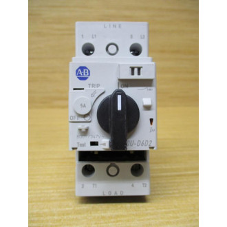 Allen Bradley 140U-D6D2-B50 Circuit Breaker  5 AMP Ser.B - Used