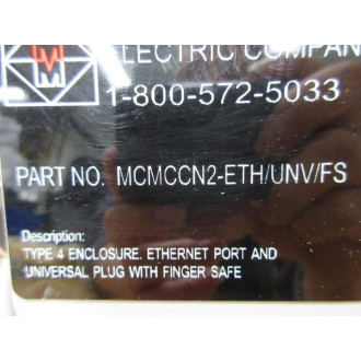 McNaughton-McKay MCMCCN2-ETHUNVFS Ethernet Port MCMCCN2ETHUNVFS