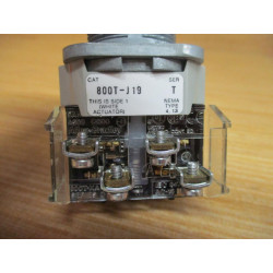 Allen Bradley 800T-J19B Selector Switch 800TJ19B