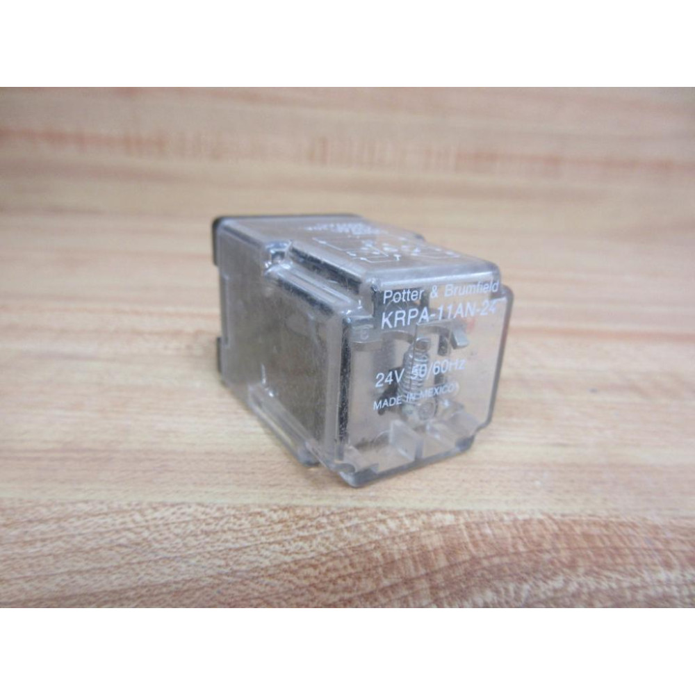 Potter & Brumfield KRPA-11AN-24V AC Relay KRPA-11AN-24VAC - Used