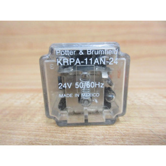 Potter & Brumfield KRPA-11AN-24V AC Relay KRPA-11AN-24VAC - Used