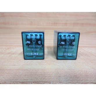 Guardian 1315-4C-12VDC Relay 13154C12VDC - New No Box