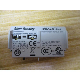 Allen Bradley 140M-C-AFA10 Auxiliary Contact 140MCAFA10 - New No Box