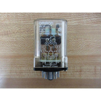 Omron MK3P-US-200220VAC Relay MK3P-US-200220VAC - Used