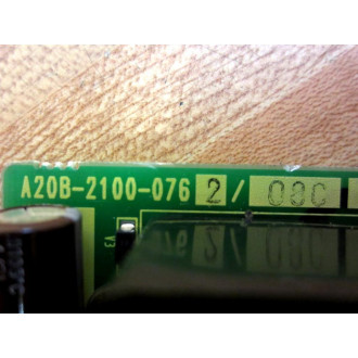 Fanuc A20B-2100-0762 ALPHA-I PCB A20B-2100-076208C - Used