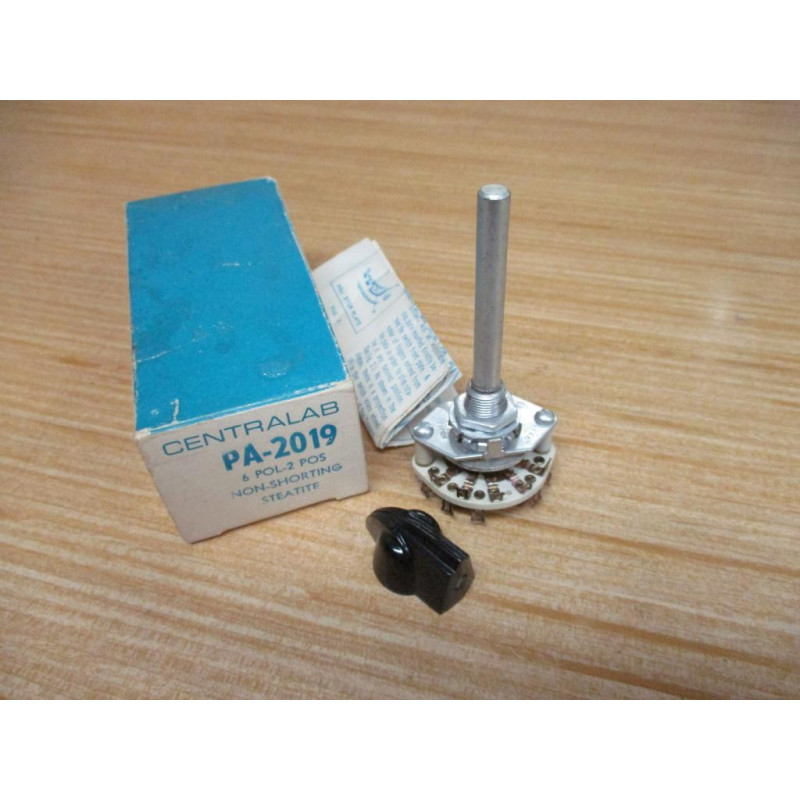 Centralab PA-2019 Rotary Switch PA2019