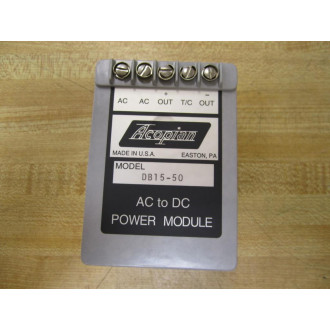 Acopian DB15-50 DB1550 AC To DC Power Module - New No Box