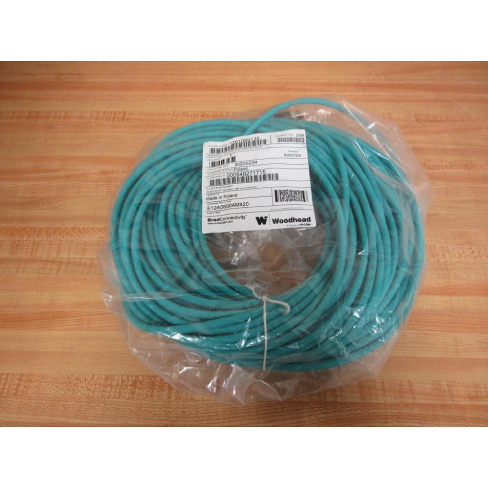 Woodhead Molex E12A06004M420 Cable