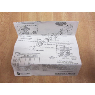 Allen Bradley 800MR-QL24GS Green Pilot 800MRQL24GS