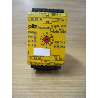 Pilz PNOZ XV3P 3024 VDC 3no 2not Safety Relay 777510 - Used
