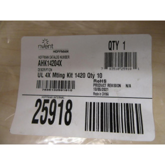 nVent Hoffman AHK14204X Hardware Kit