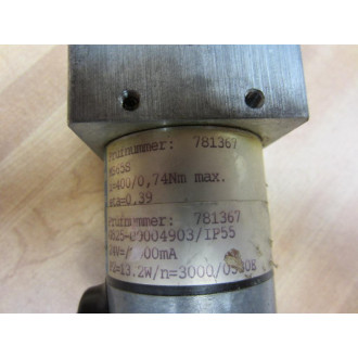 Neckar-Motoren 781367 DC Gear Motor - Parts Only