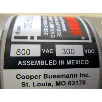 Buss FRS-R-300 Bussmann Fuse Cross Ref 6A838 Short Body