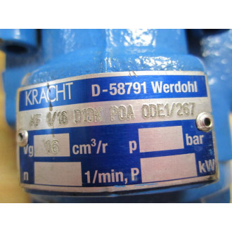 Kracht KF 116 D10K P0A 0DE1267 Transfer Gear Pump D-58791 - New No Box