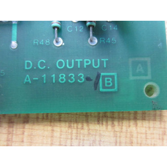 Maco A-11833 DC Output Board A11833 - Used