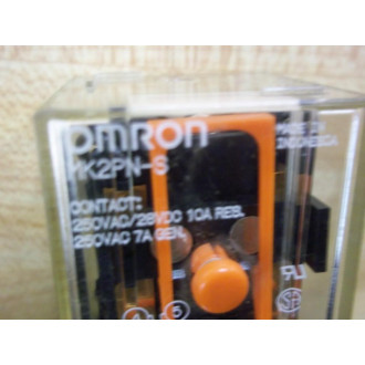 Omron MK2PN-S Relay MK2PNS Orange 24VAC - New No Box
