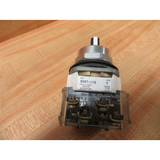 Allen Bradley 800T-J18 Selector Switch 800TJ18 W800T-XA - Used