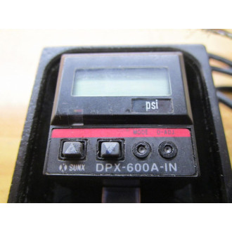 Sunx DPX-600A-IN Pressure Sensor DPX600AIN - Used