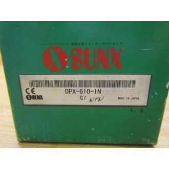 Sunx DPX-610-IN Pressure Sensor DPX610IN
