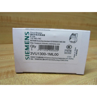 Siemens 3VU1300-1ML00 Circuit Breaker 3VU13001ML00