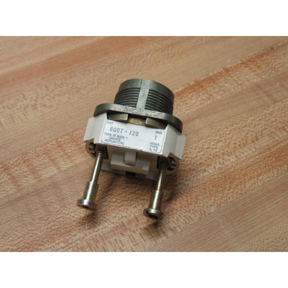 Allen Bradley 800T-J20 Selector Switch WO Knob - Used