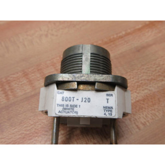 Allen Bradley 800T-J20 Selector Switch WO Knob - Used