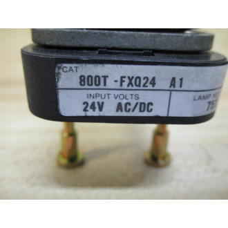 Allen Bradley 800T-FXQ24 A1 Button 800TFXQ24A1 WO Lens - Used