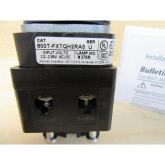 Allen Bradley 800T-FXTQH2RA5 Push Pull Switch