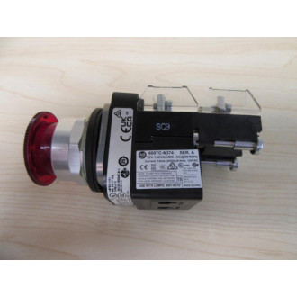 Allen Bradley 800T-FXTQH2RA5 Push Pull Switch