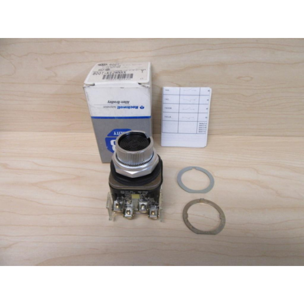 Allen Bradley 800T-KE2MNXX Selector Push Button Switch